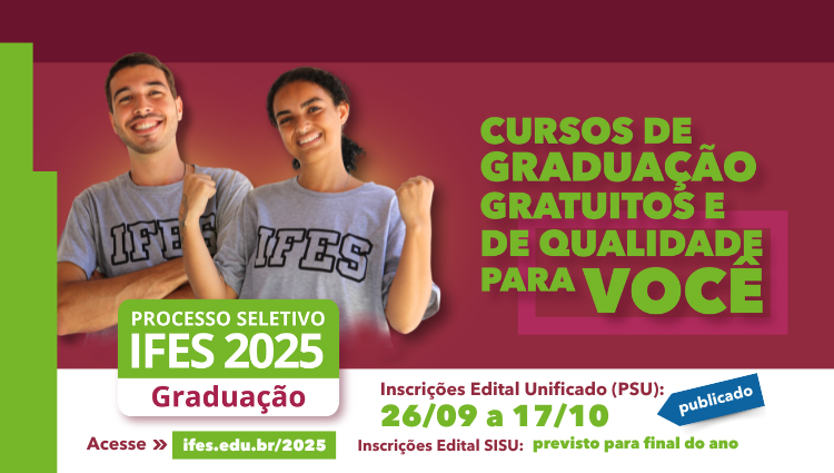 Processo Seletivo Unificado - Cursos de Graduação